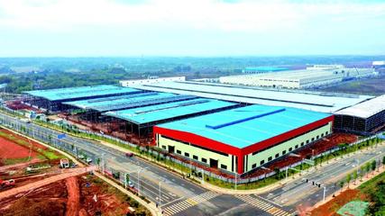 迈科机械生产基地项目加速推进,3栋厂房主体建设完成