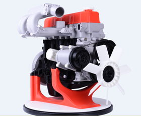 可全3d打印的发机动 stl文件下载