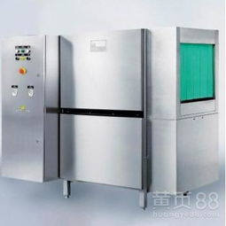 【迈科洗碗机k200c电加热型洗碗机篮传式洗碗机商用meiko传送式洗碗机】-