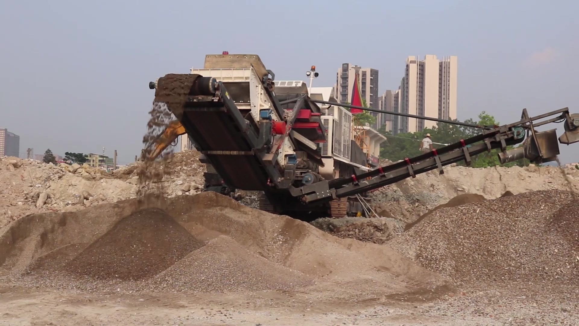 建筑垃圾处理机械,迈科路重工建筑垃圾处理设备